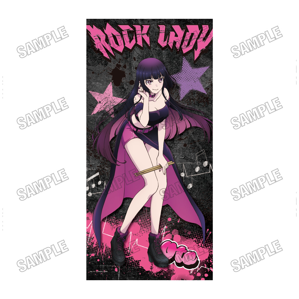 ロックは淑女の嗜みでして_描き下ろし等身大タペストリー?黒鉄音羽