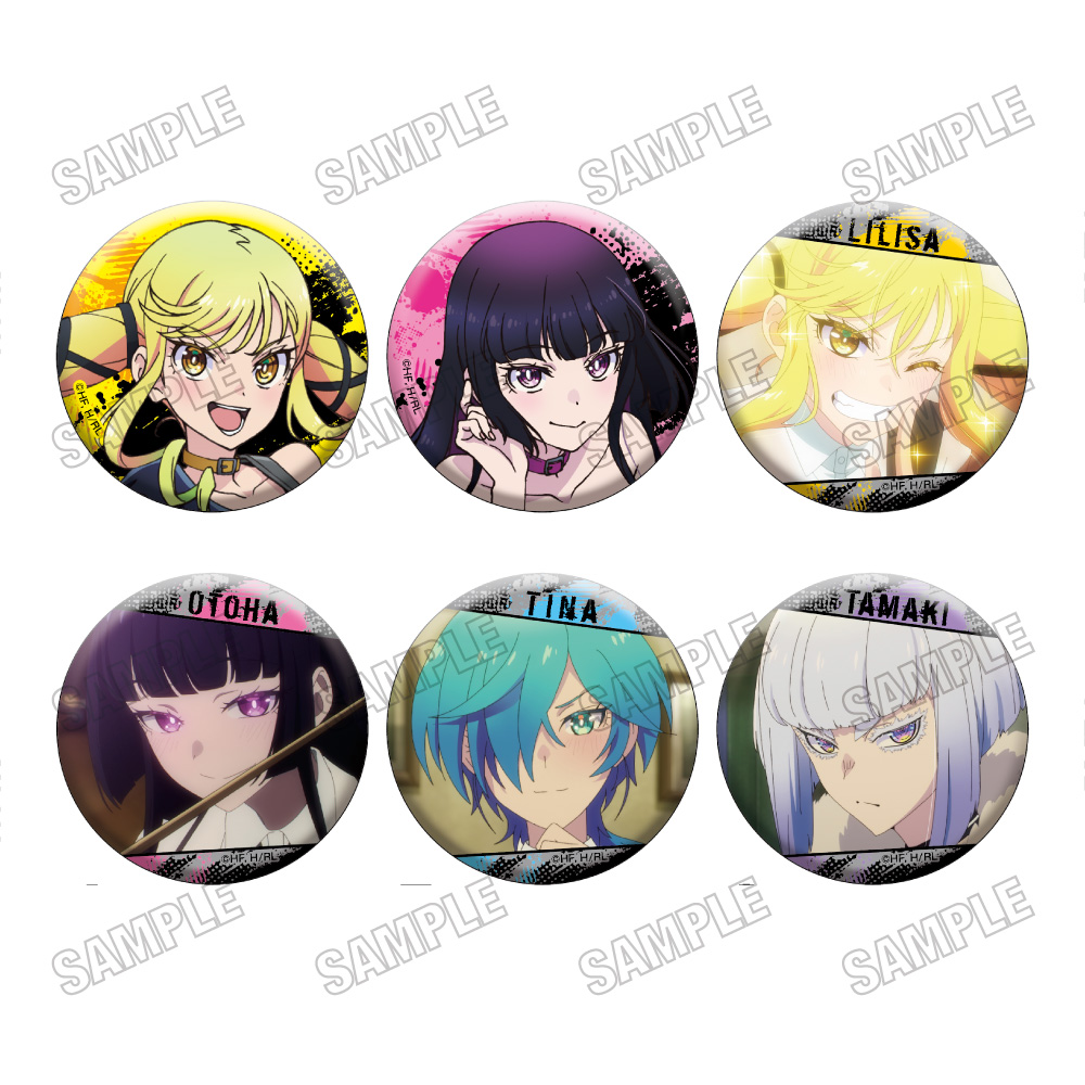 ロックは淑女の嗜みでして_缶バッジコレクション 【コンプリートBOX／6