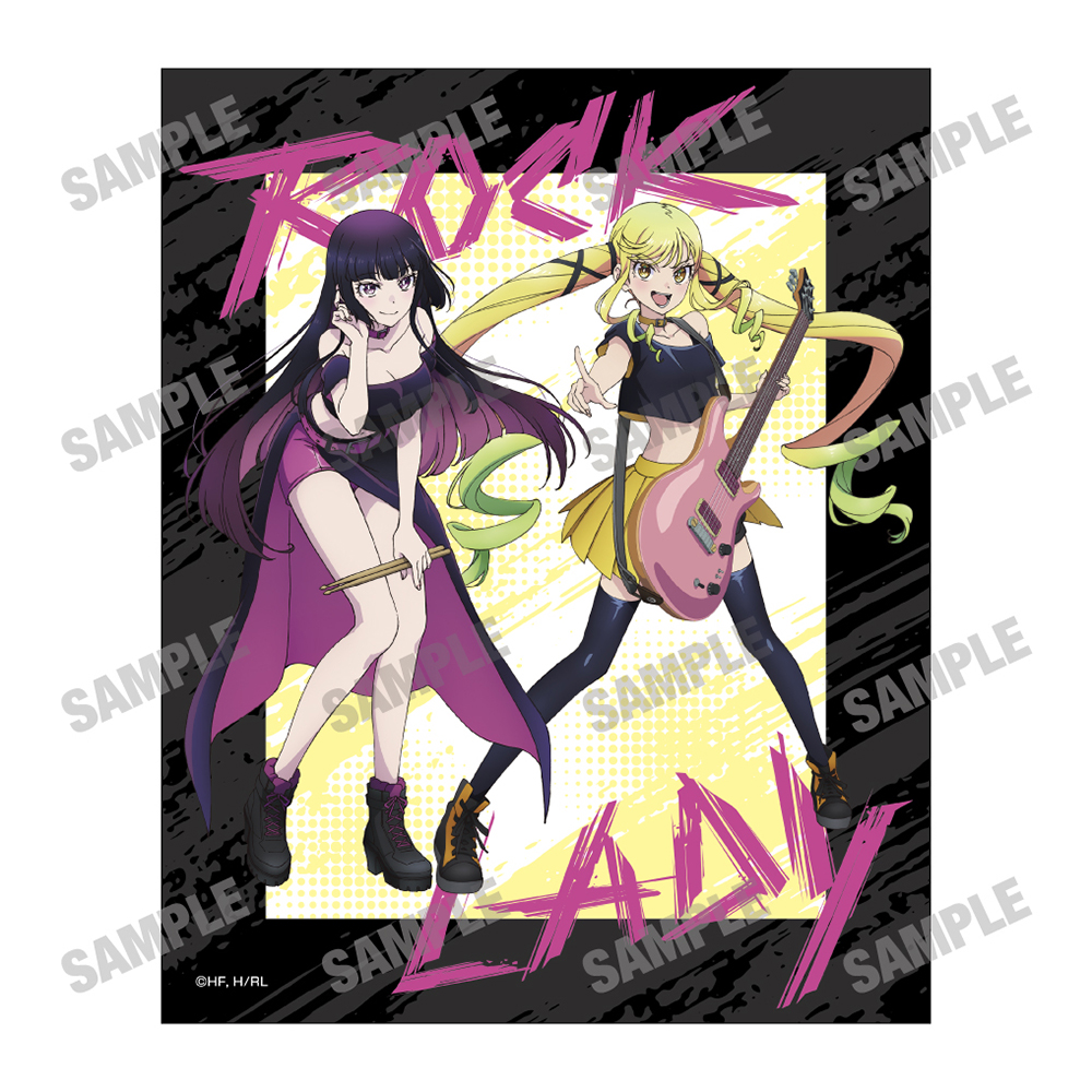 ロックは淑女の嗜みでして_描き下ろしキャンバスアート