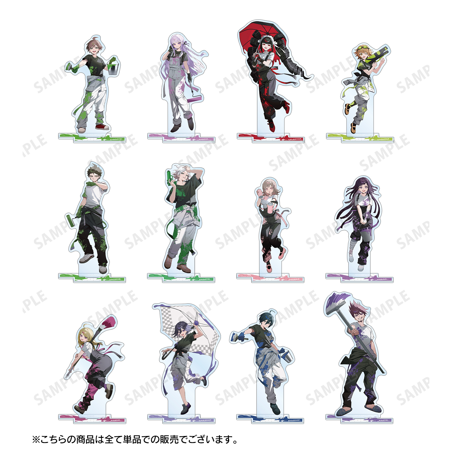 ダンガンロンパシリーズ_さくしゃ2さんイラスト 赤松楓 ペイント