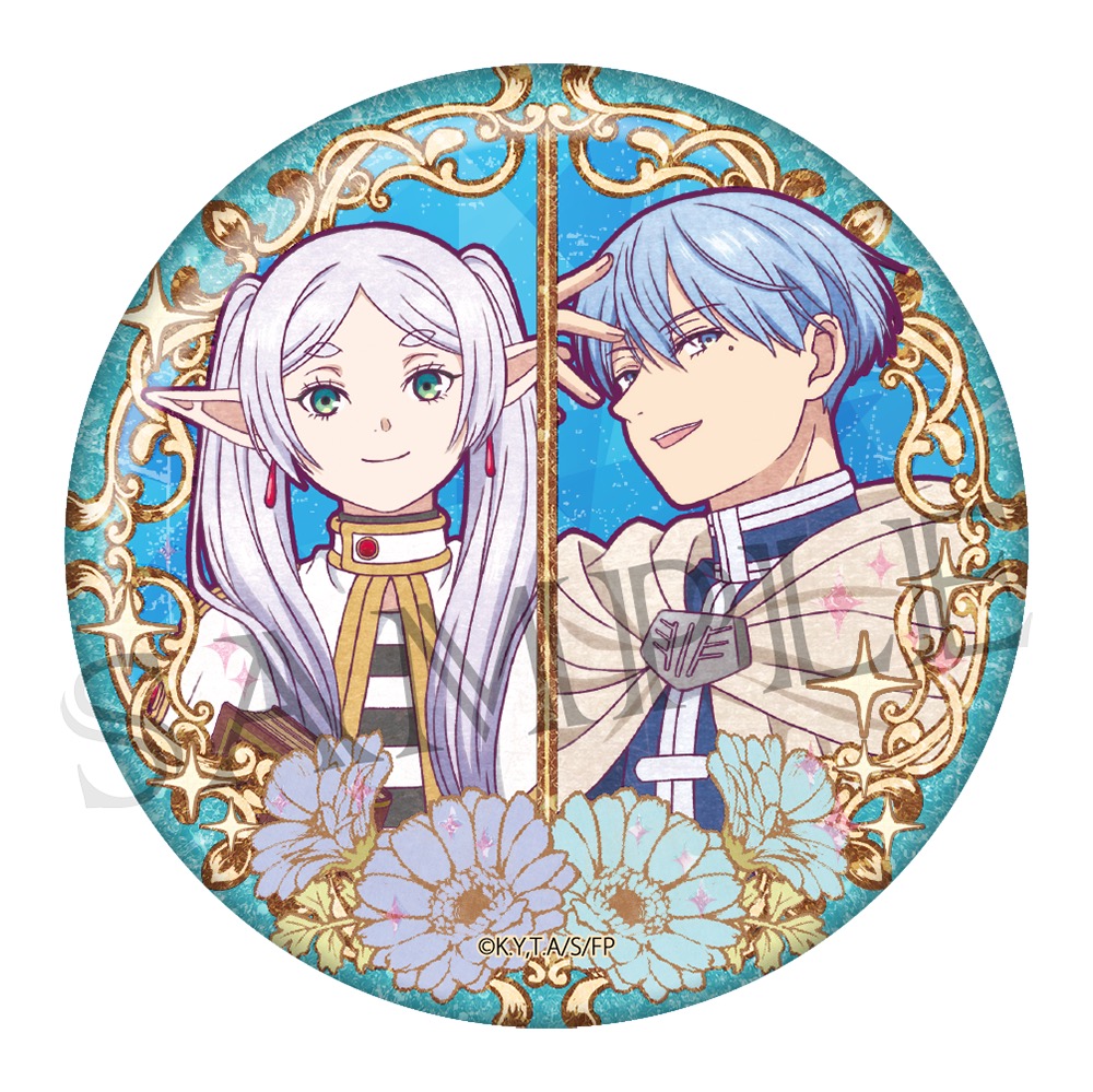 葬送のフリーレン_ヴィンテージシリーズVol.4 キラキラ缶バッジ