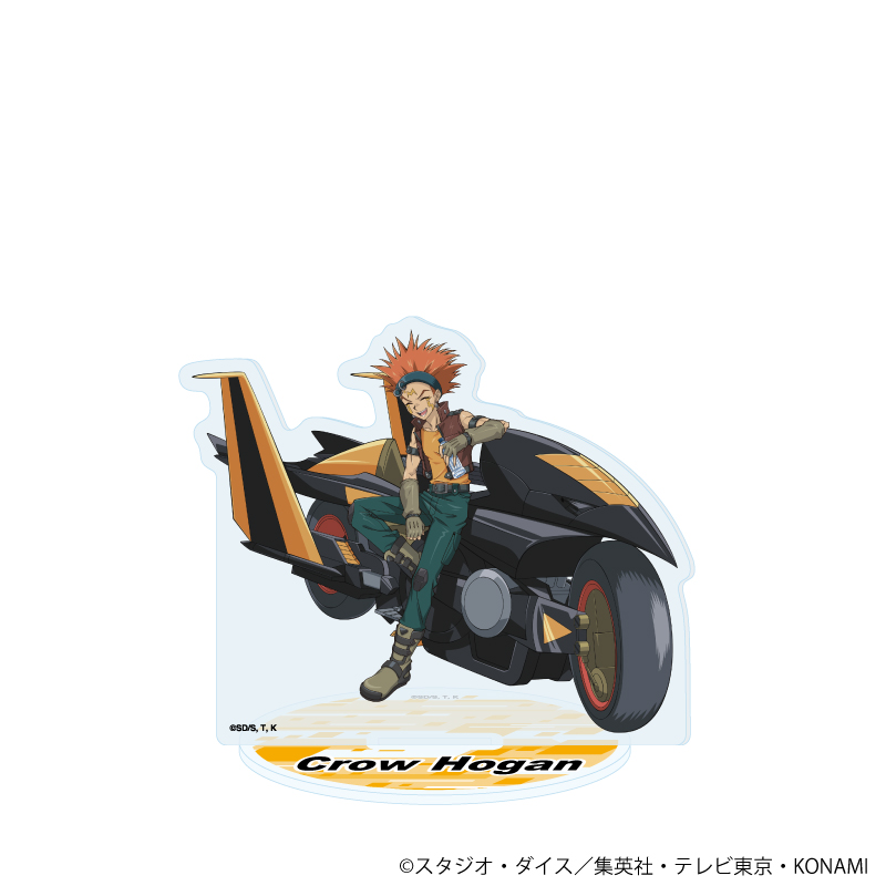 遊☆戯☆王5D's_アクリルスタンド15/クロウ・ホーガン(描き下ろしイラスト)