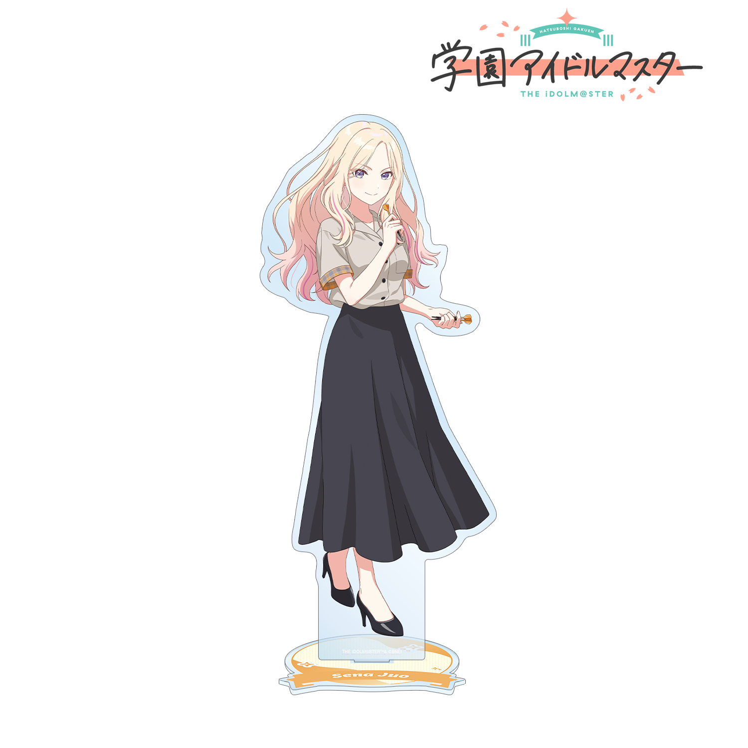 学園アイドルマスター_描き下ろし 十王星南 ボウリングシャツver. 特大アクリルスタンド