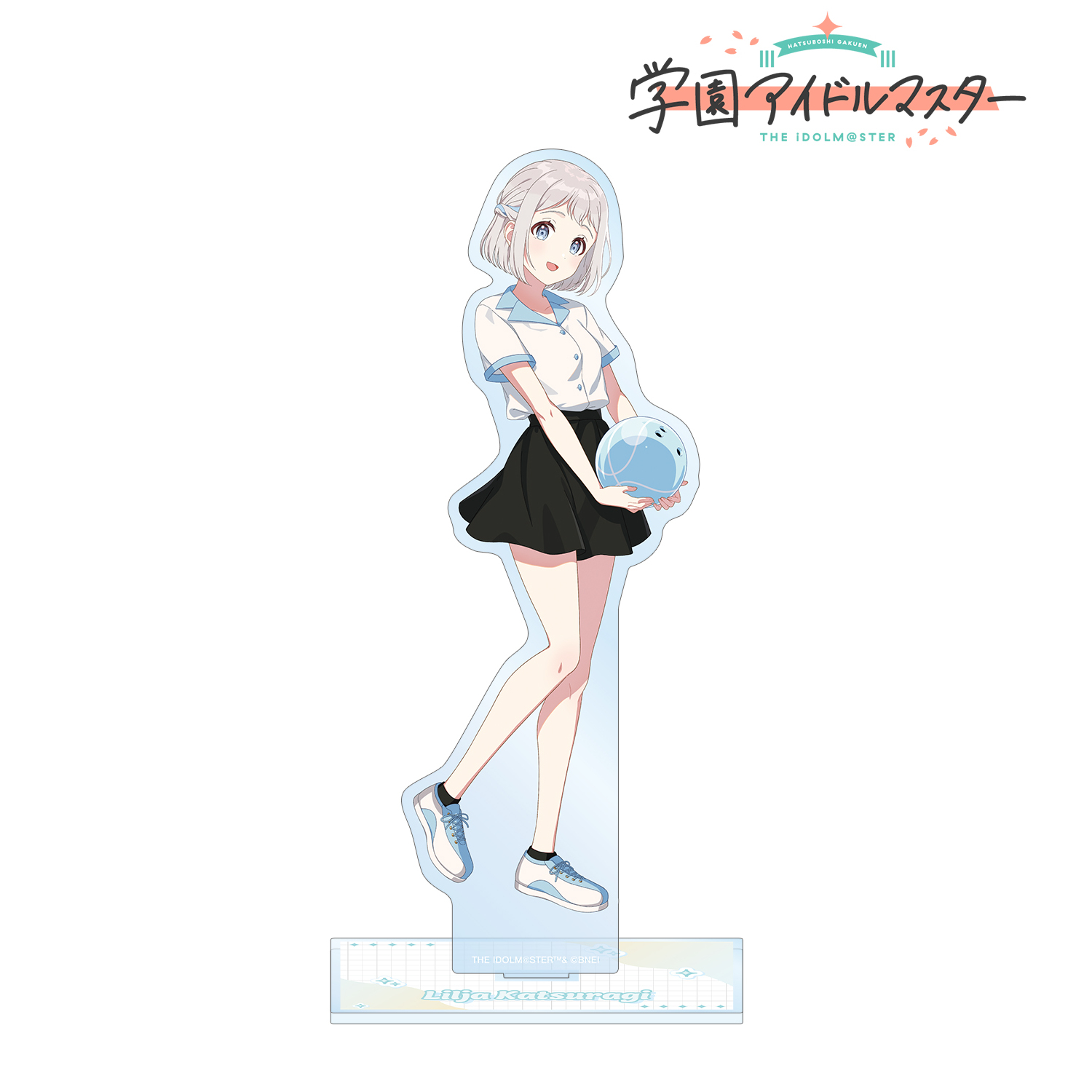 学園アイドルマスター_描き下ろし 葛城リーリヤ ボウリングシャツver. BIGアクリルスタンド