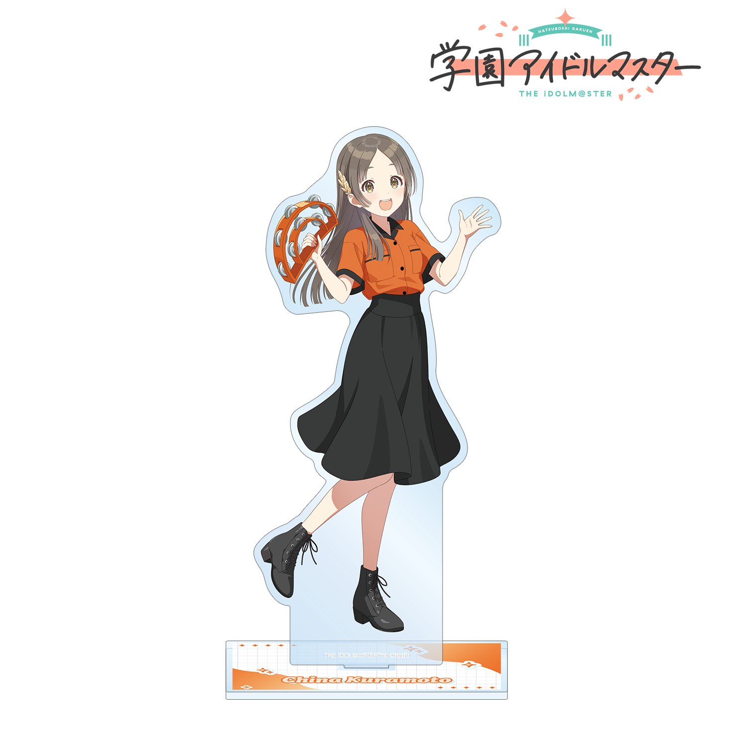 学園アイドルマスター_描き下ろし 倉本千奈 ボウリングシャツver. BIGアクリルスタンド