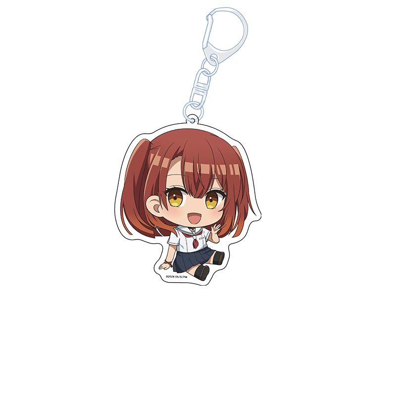 私を喰べたい、ひとでなし_ぺたん娘アクリルキーホルダー 社 美胡 (制服)