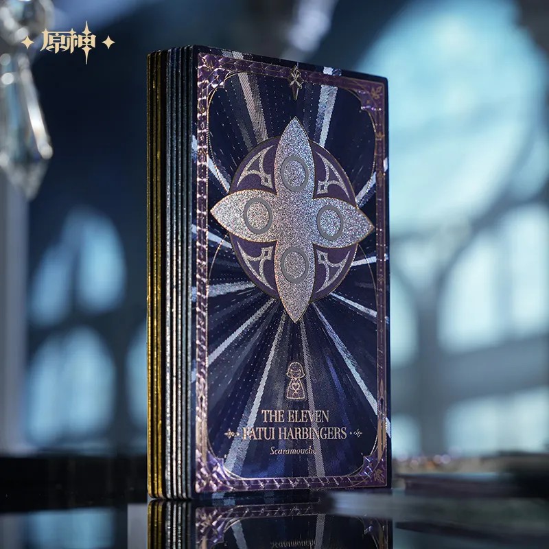 原神_厳霜と狂焔シリーズ ホログラムカード Genshin【BOX／12個入り