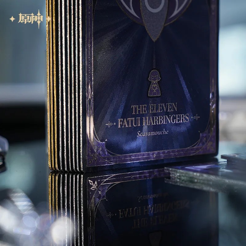 原神_厳霜と狂焔シリーズ ホログラムカード Genshin【BOX／12個入り