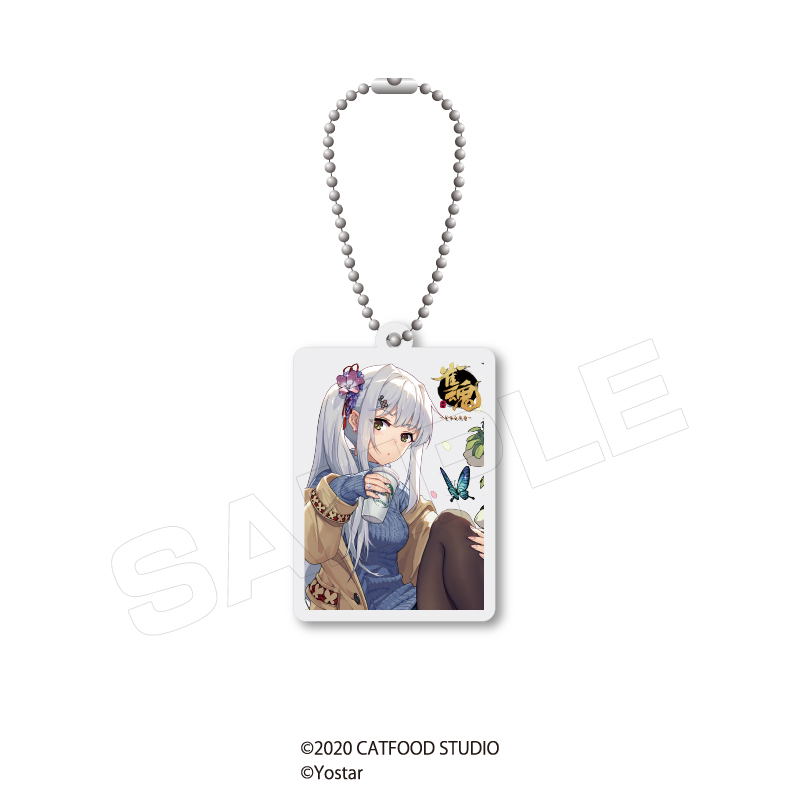 雀魂_立体ラバーキーホルダー 八木唯