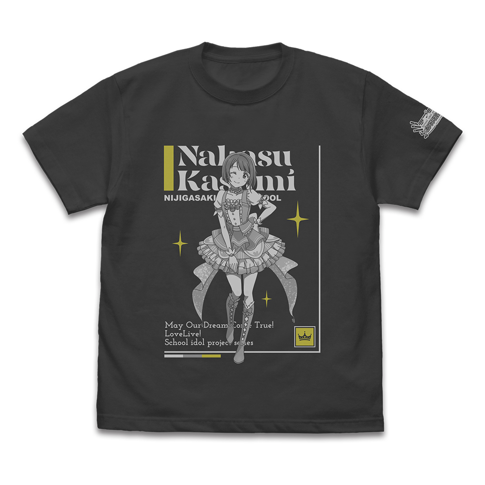 ラブライブ!虹ヶ咲学園スクールアイドル同好会_Mサイズ_中須かすみ Tシャツ DREAM LIVE!! Ver./SUMI