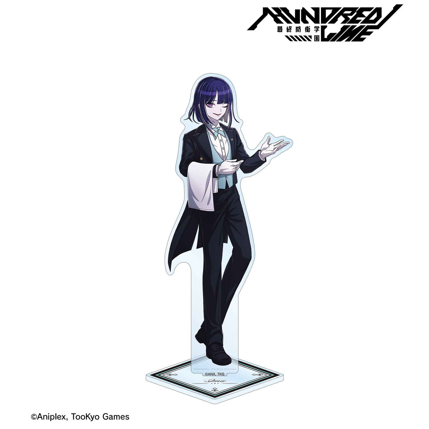 HUNDRED LINE -最終防衛学園-_描き下ろし 九十九今馬 執事ver.特大アクリルスタンド