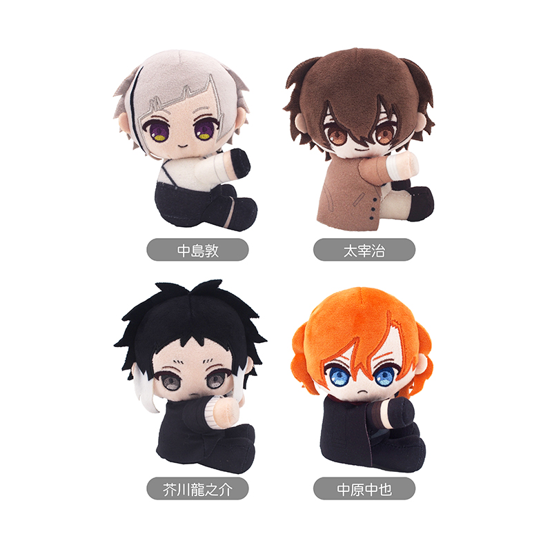 芥川龍之介　もちマス　14体セット　コロこっと 文豪ストレイドッグス_ぴたぴたたぴぬい 芥川龍之介 | 公式