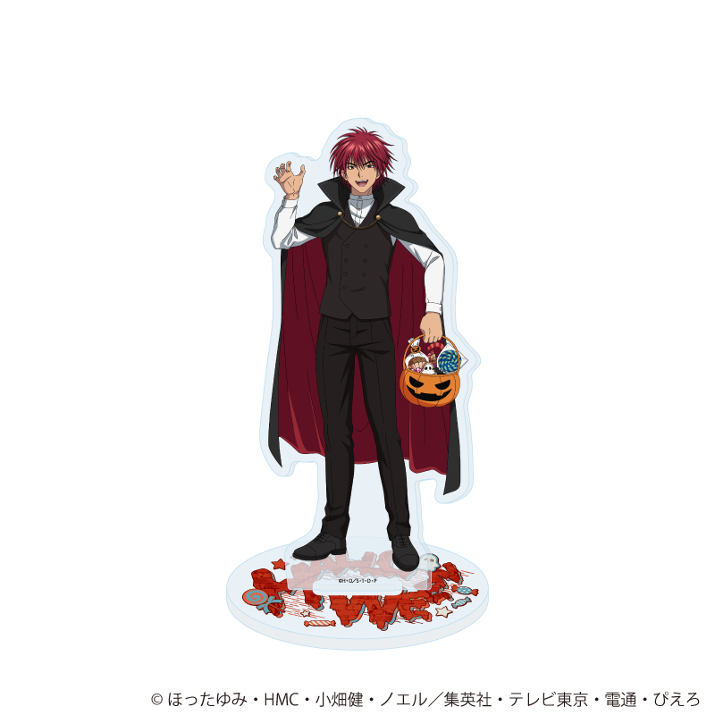 ヒカルの碁_アクリルスタンド75/加賀鉄男 ハロウィンver.(描き下ろしイラスト)