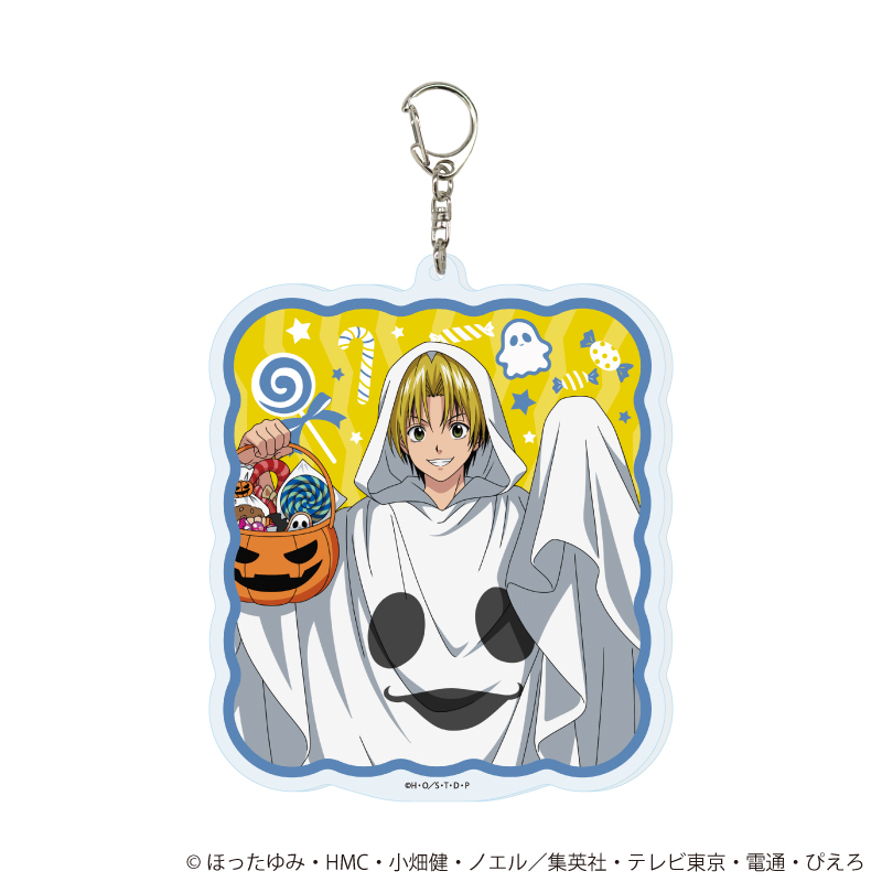 ヒカルの碁_デカアクリルキーホルダー01/進藤ヒカル ハロウィンver.(描き下ろしイラスト)