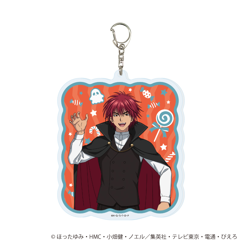 ヒカルの碁_デカアクリルキーホルダー04/加賀鉄男 ハロウィンver.(描き下ろしイラスト)