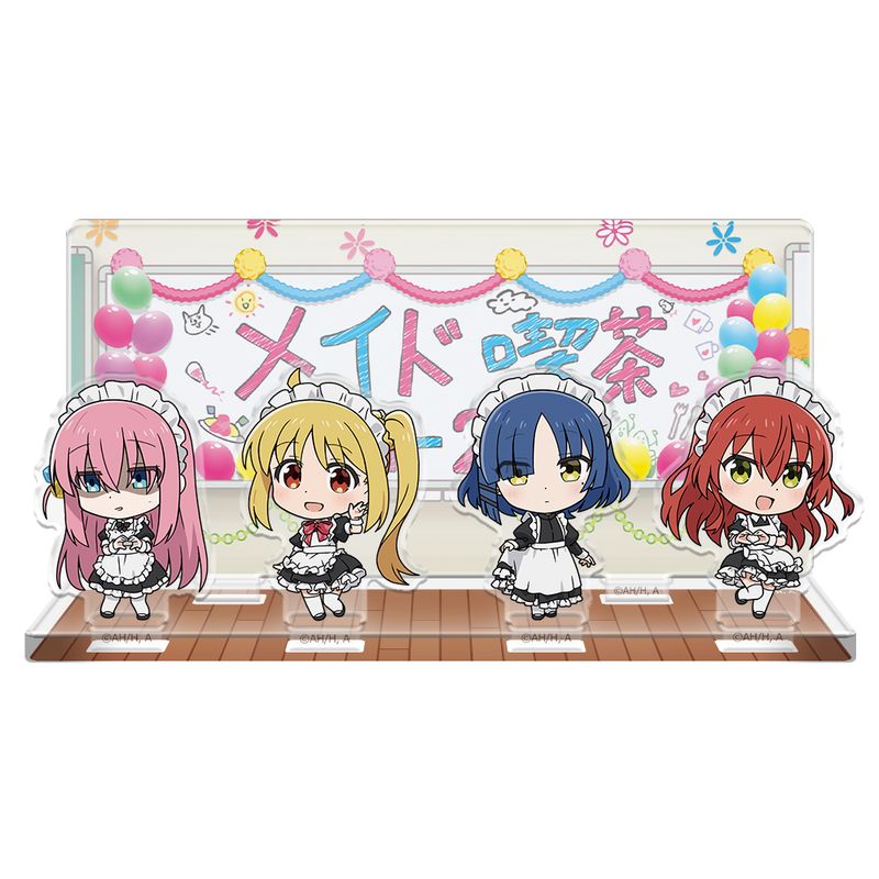 ぼっち・ざ・ろっく！_アクリルジオラマ ひとり&虹夏&リョウ&郁代