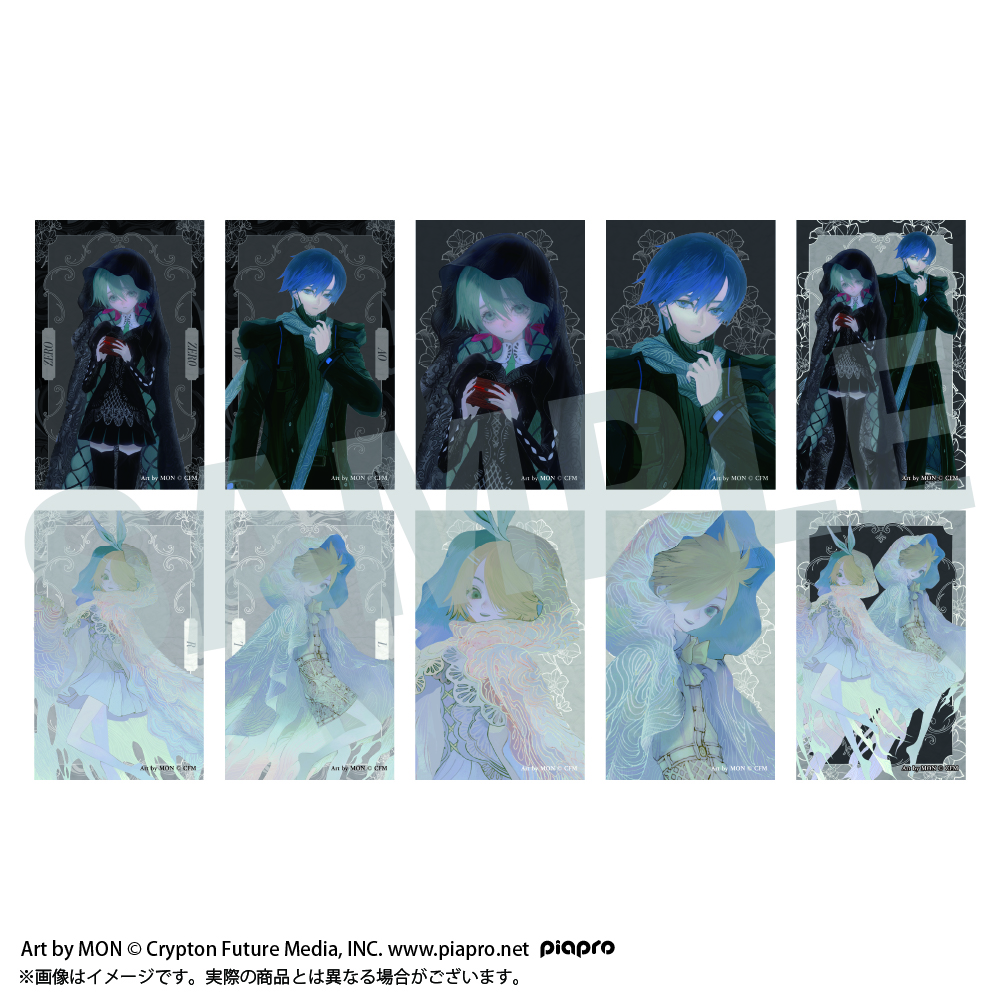 STEAKA 『ヲチラレ』 初音ミク × オバケン_トレーディングフォトカード（1パック2枚入り）全10種　【コンプリートBOX／5パック入り】