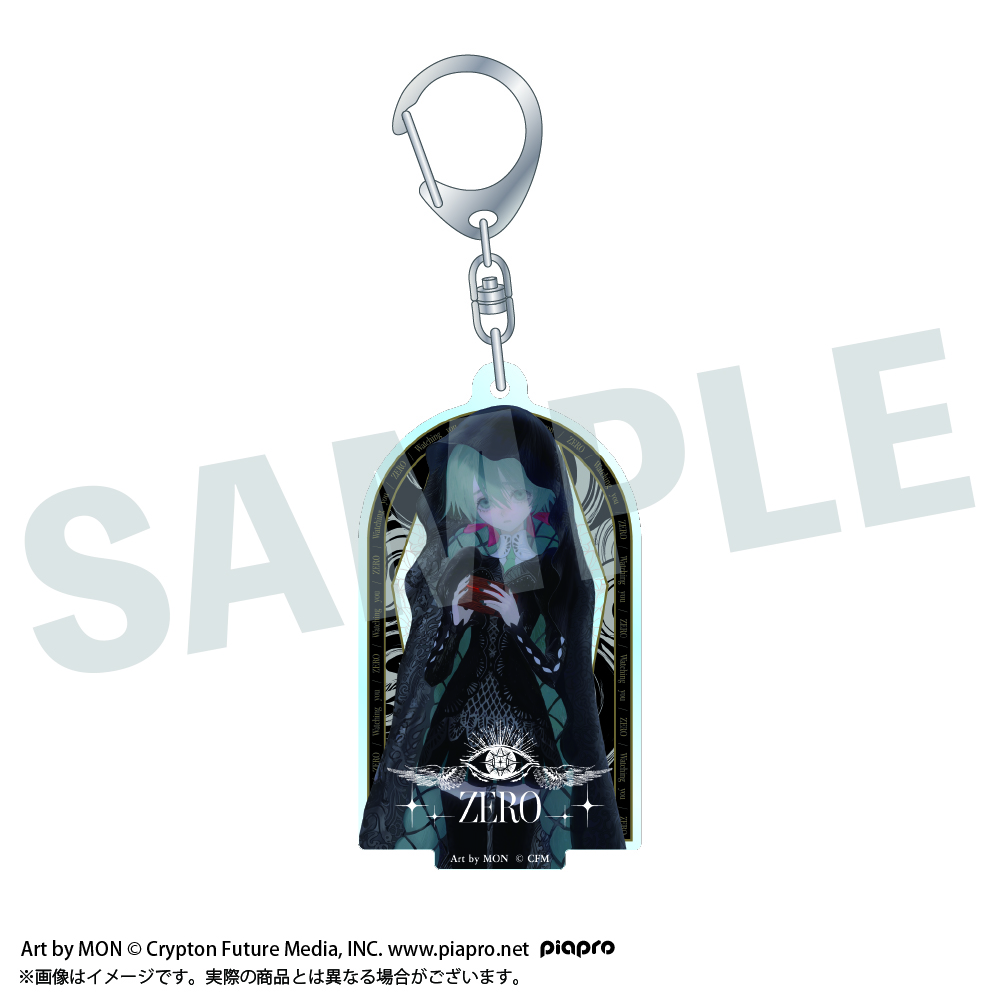 STEAKA 『ヲチラレ』 初音ミク × オバケン_アクリルキーホルダー ゼロ