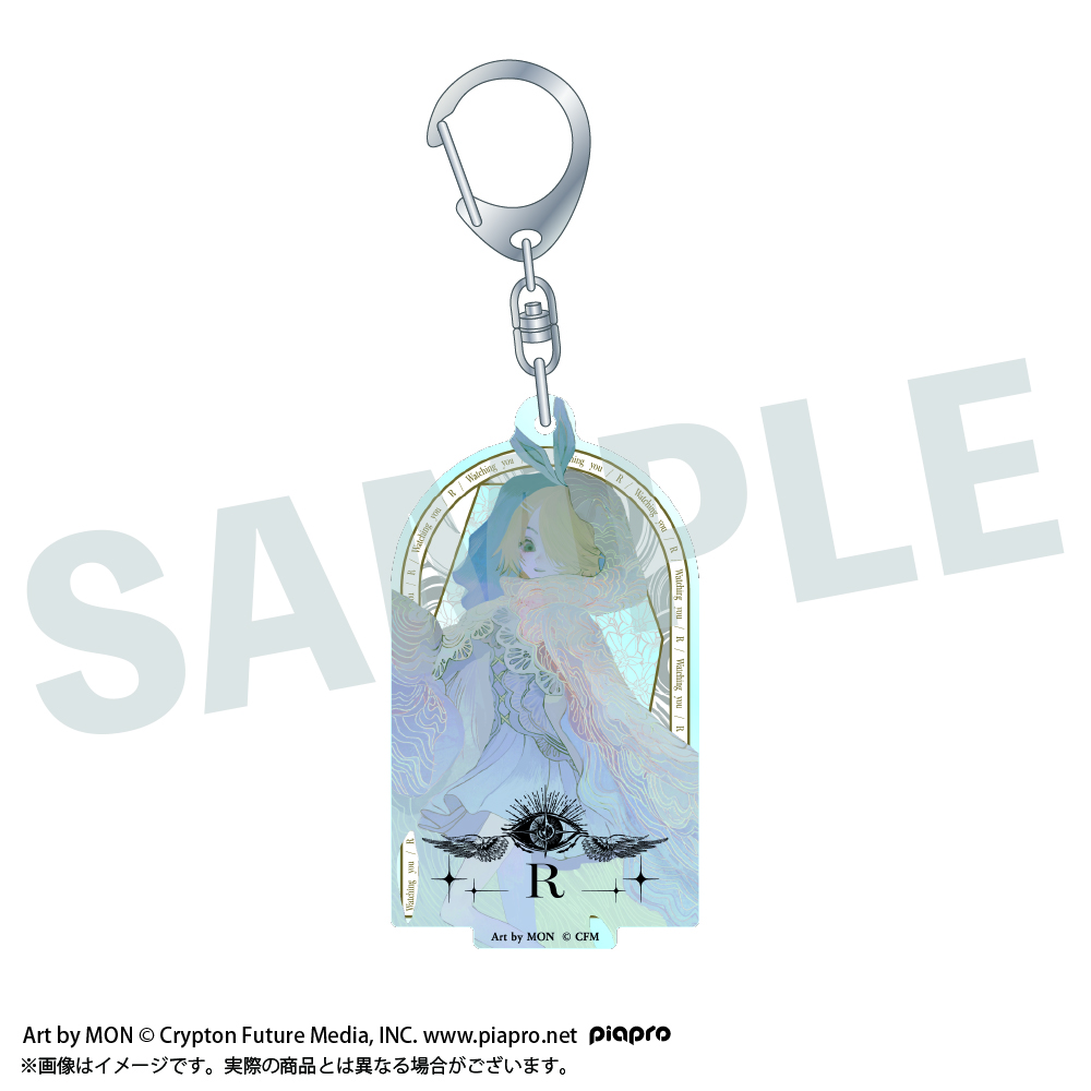 STEAKA 『ヲチラレ』 初音ミク × オバケン_アクリルキーホルダー アール