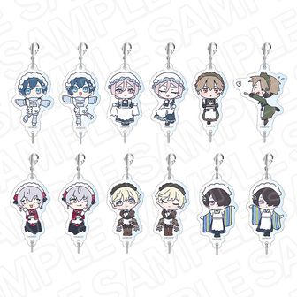 BOYS be MADE! カンバッジ デカアクリルスタンド メイド服 12点 BOYS be MAID！～御曹司メイドボーイ部の日日～ デカアクリル