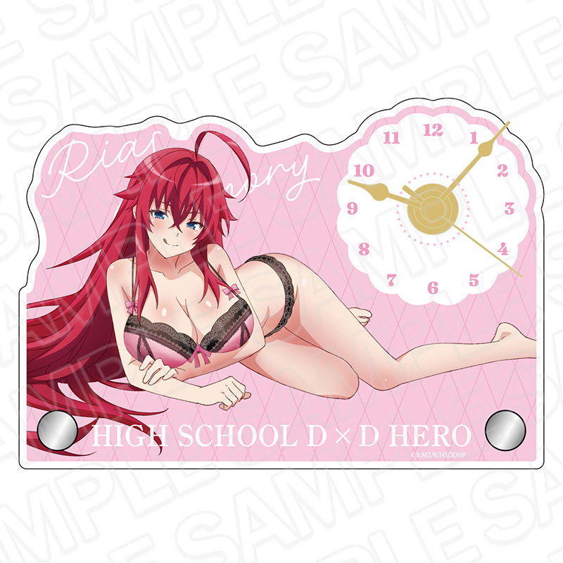 ハイスクールD×D HERO_ミニアクリルクロック リアス・グレモリー ナイトウェア ver.