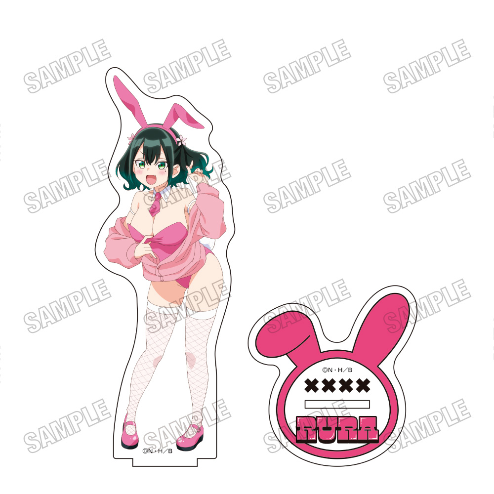 ばっどがーる_描き下ろしBIGアクリルスタンド【バニーver.】?瑠璃葉 るら