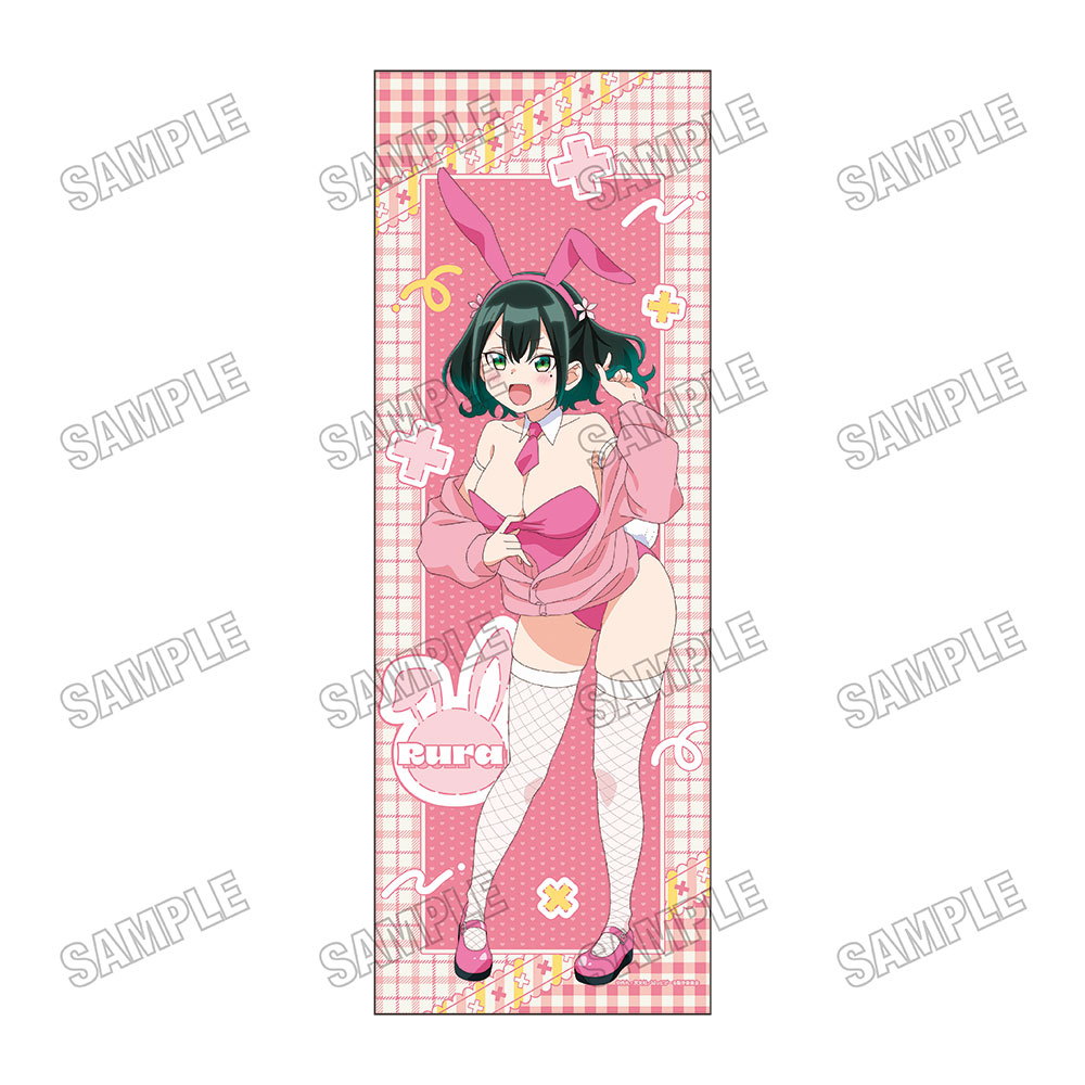 ばっどがーる_描き下ろし等身大タペストリー【バニーver.】?瑠璃葉 るら