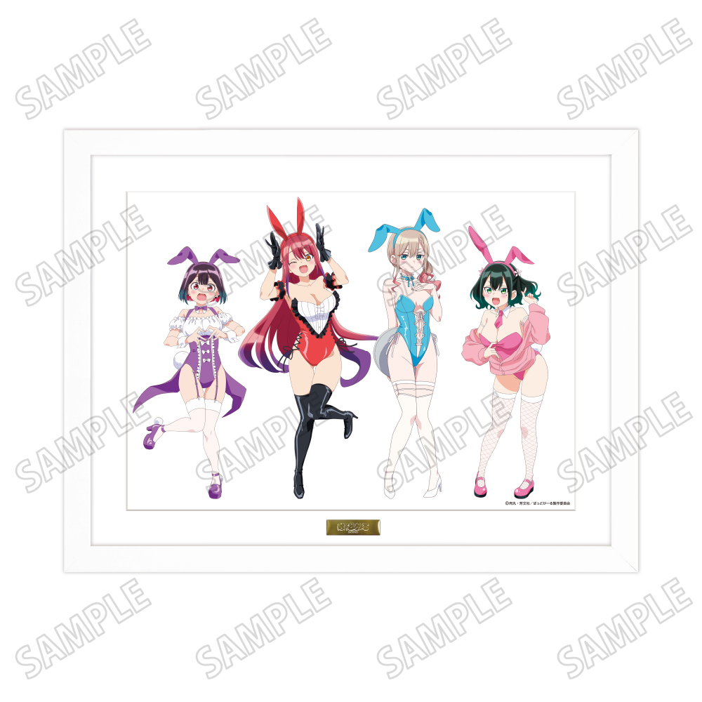 ばっどがーる_描き下ろし複製原画【バニーver.】