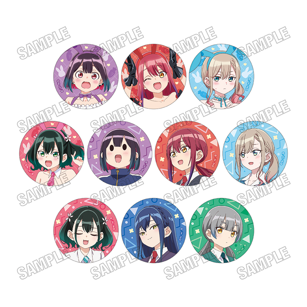 ばっどがーる_缶バッジコレクション　【コンプリートBOX／10個入り】