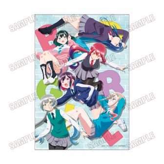 ばっどがーる　涼風涼　特大 アクリルフィギュア　ジャージメイド ver.　非売品 ばっどがーる 涼風涼 特大 アクリルフィギュア ジャージメイド