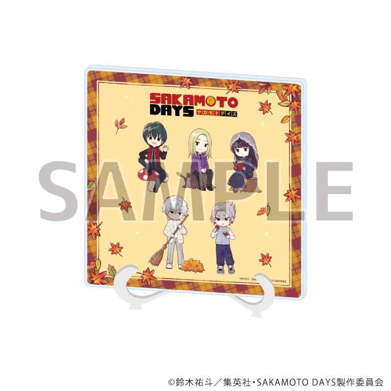 SAKAMOTO DAYS_アクリルアートボード06/デザインB 紅葉ver.(グラフアートイラスト)