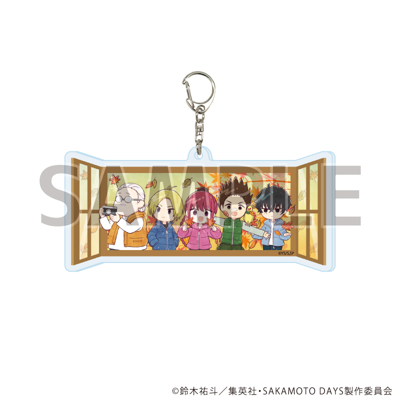 SAKAMOTO DAYS_デカアクリルキーホルダー18/デザインA 紅葉ver.(グラフアートイラスト)