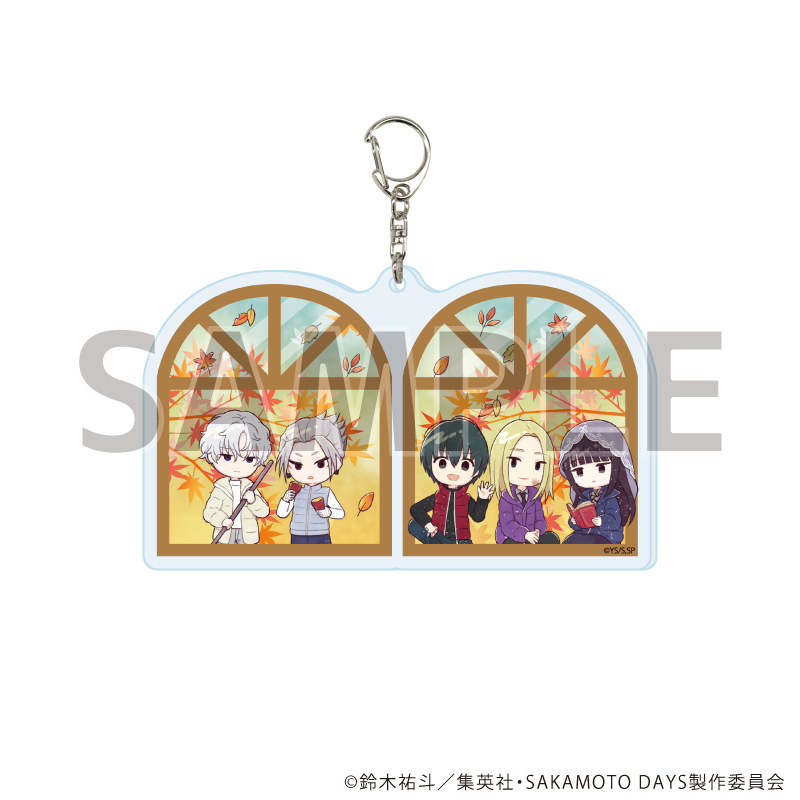 SAKAMOTO DAYS_デカアクリルキーホルダー19/デザインB 紅葉ver.(グラフアートイラスト)