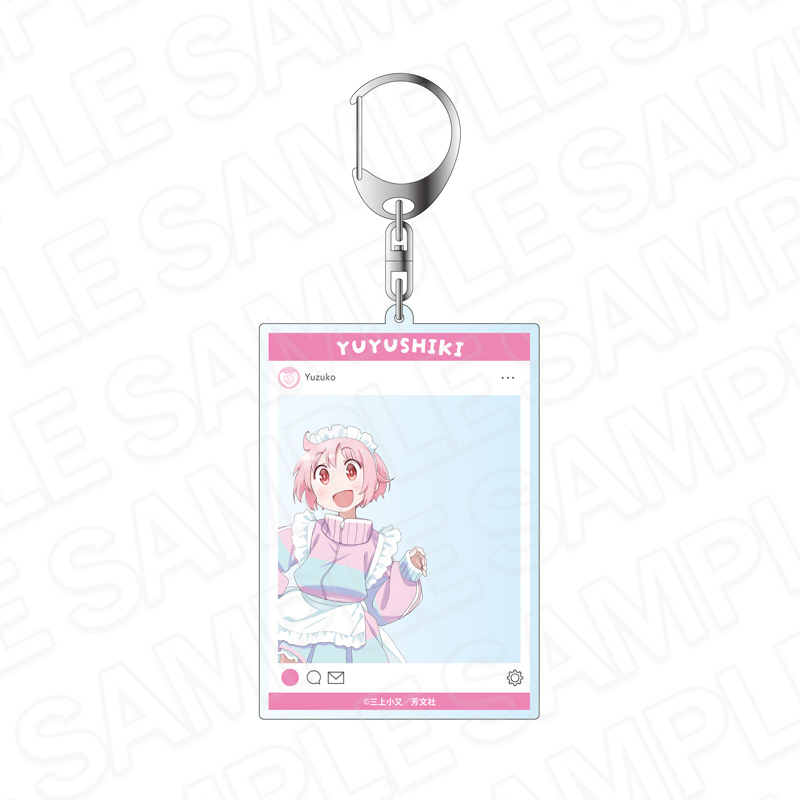 ゆゆ式_SNS風アクリルキーホルダー 野々原ゆずこ ジャージメイド ver.