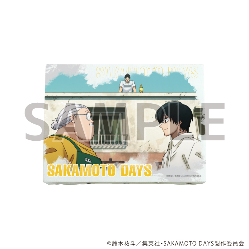 SAKAMOTO DAYS_キャンバスボード07/坂本太郎&眞霜平助&南雲(場面写イラスト)