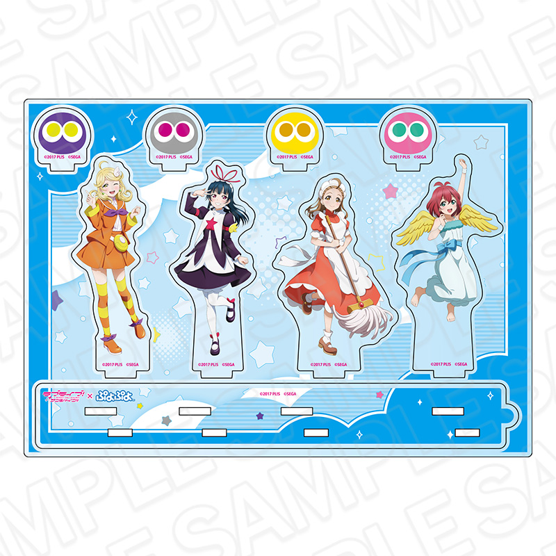 ラブライブ!サンシャイン!!×ぷよぷよ_アクリルジオラマ B