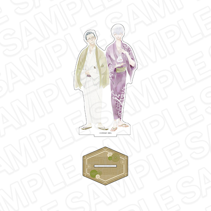 同級生シリーズ_デカアクリルスタンド 佐条利人の父&夏目寿一 夏祭り ver.