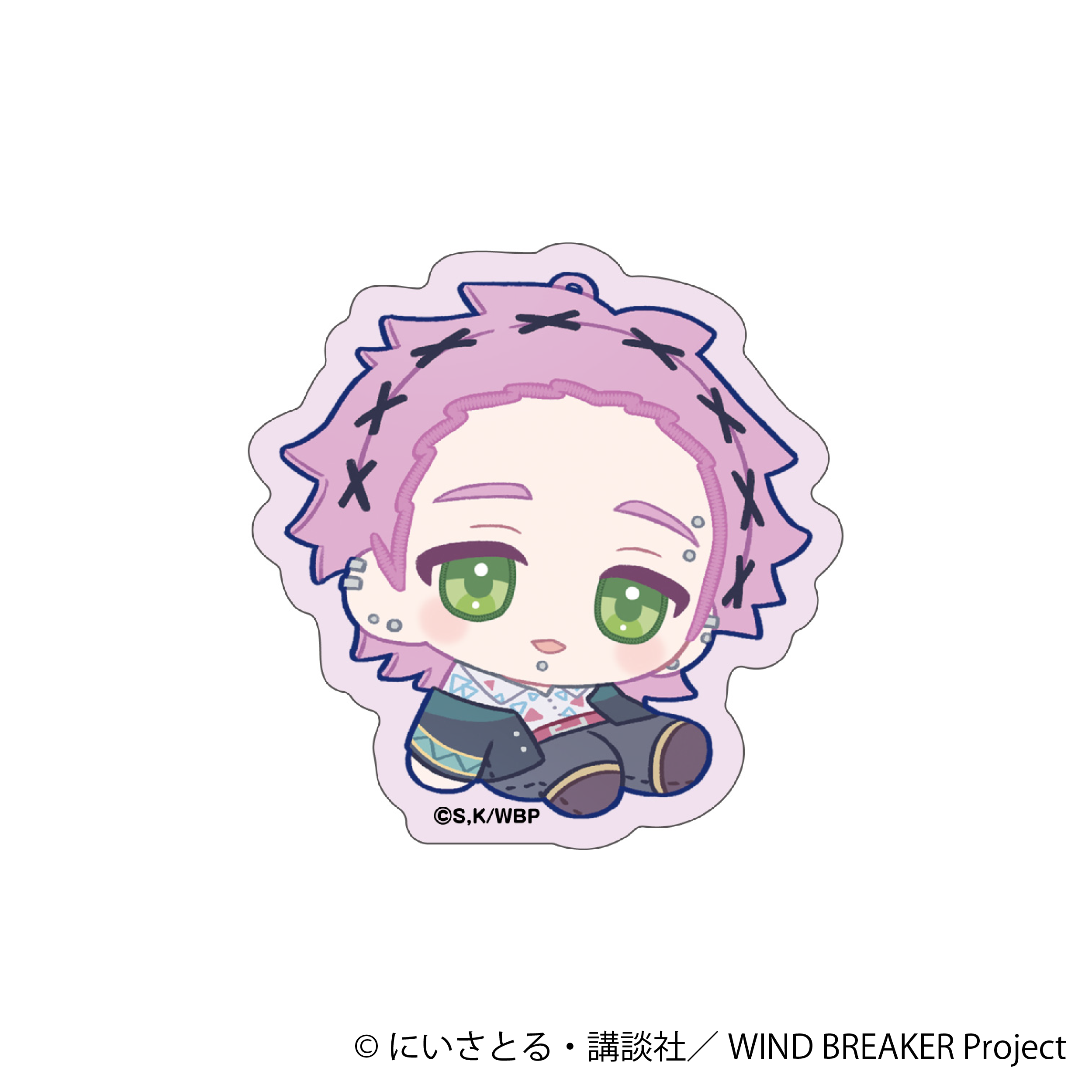 WIND BREAKER_ステッカー／桐生 三輝 ぬいパル すきっぷ | 公式