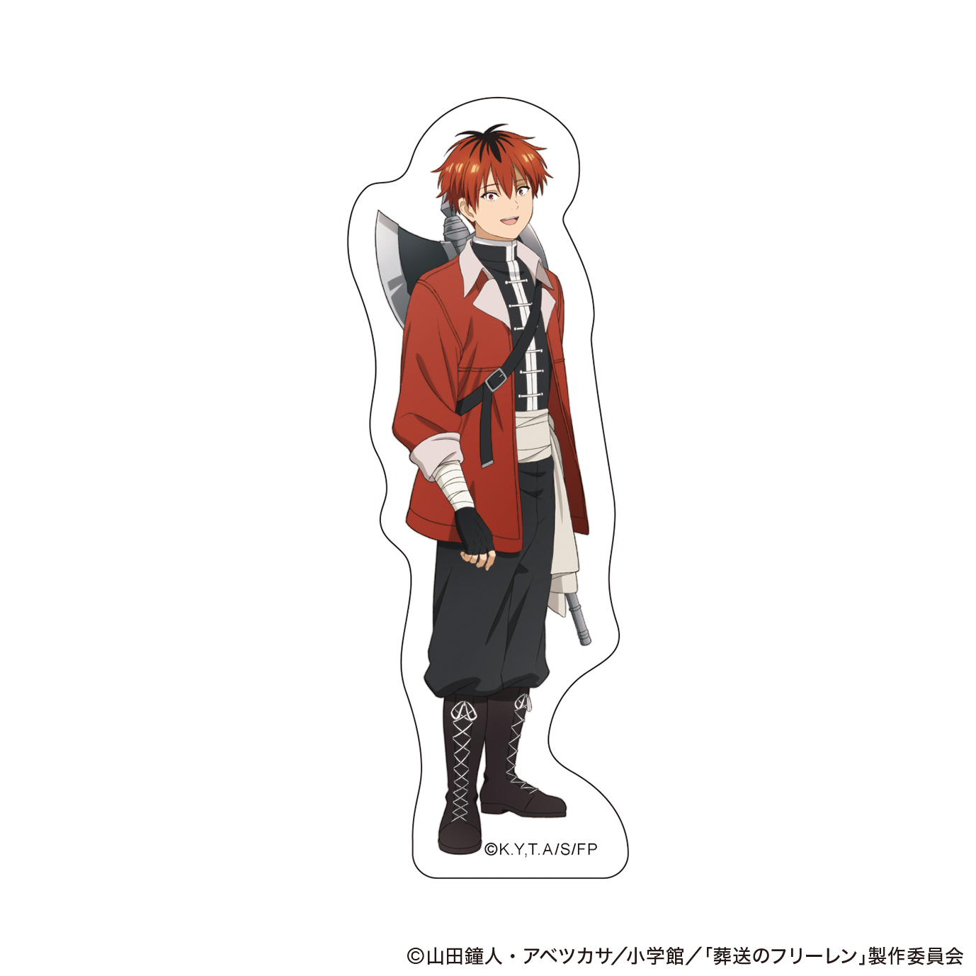 葬送のフリーレン_ダイカットステッカー シュタルク フリーレン一行