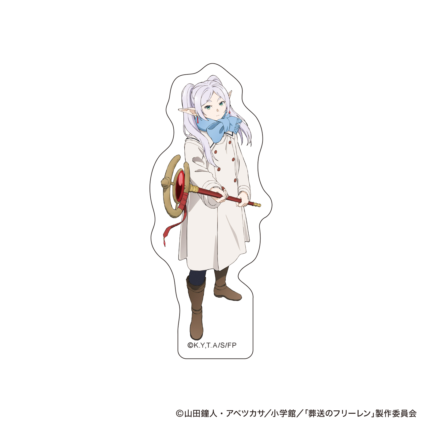葬送のフリーレン_ダイカットステッカー フリーレン フリーレン一行・冬服