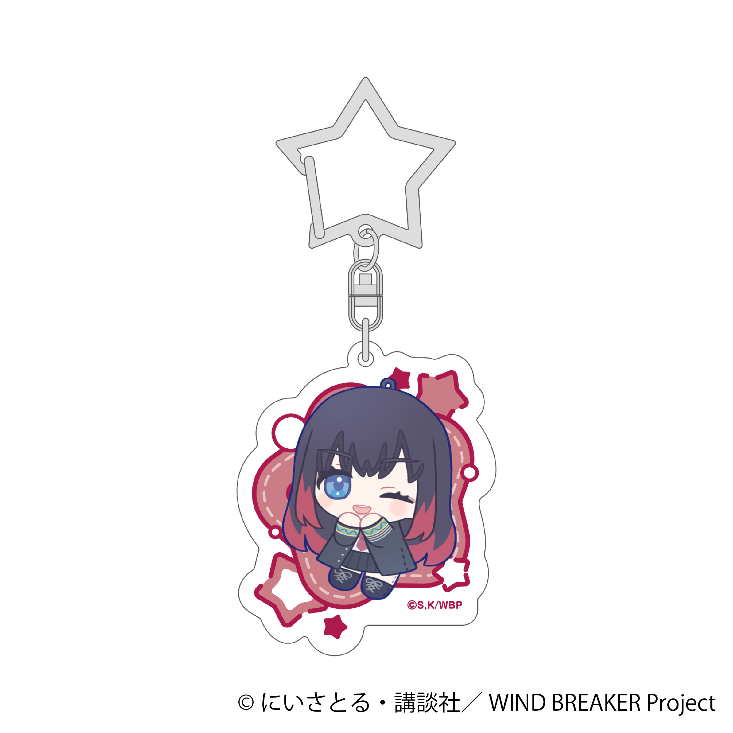 WIND BREAKER_アクリルキーホルダー／椿野 佑 ぬいパル すきっぷ