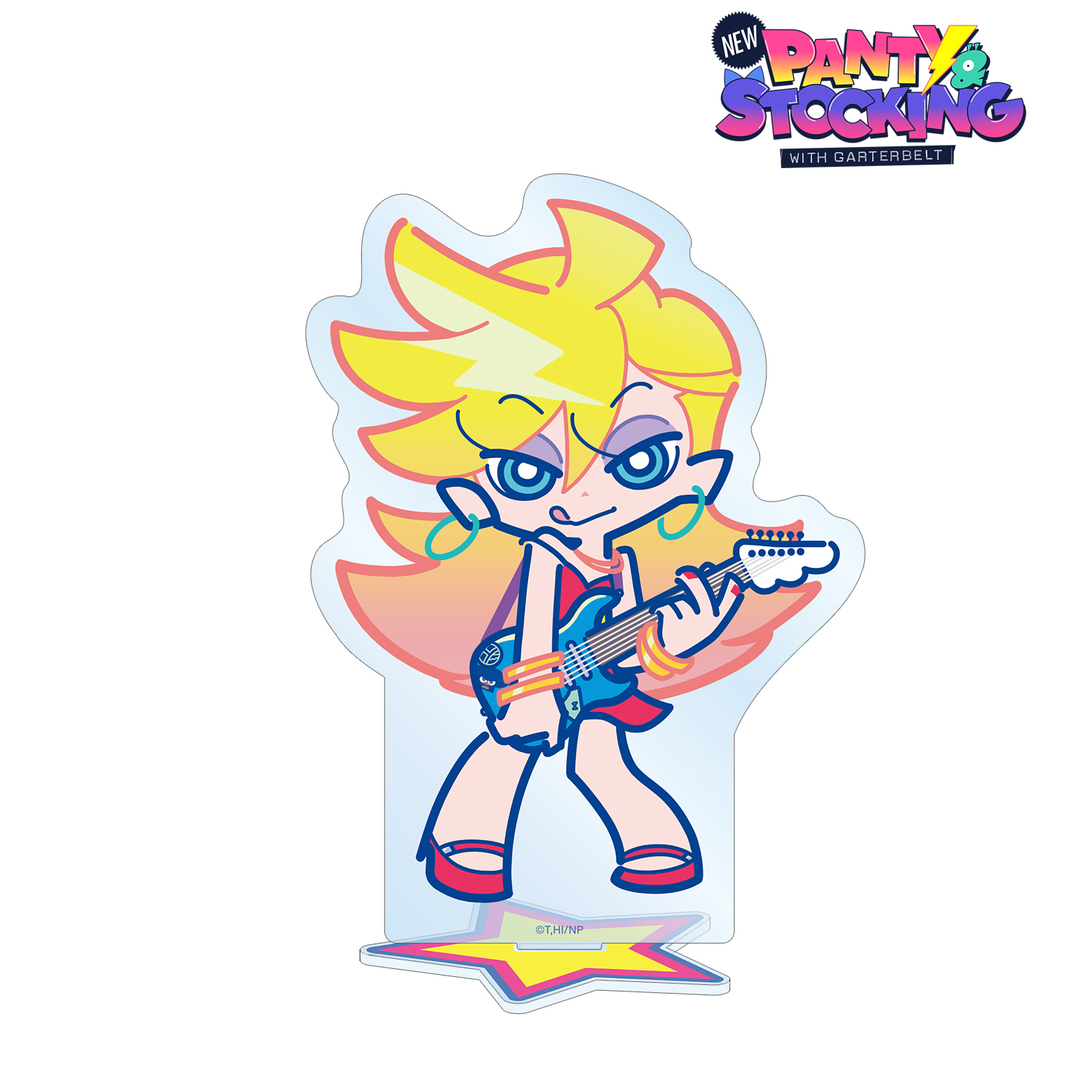 New PANTY ＆ STOCKING with GARTERBELT_F*Kaoriさんイラスト パンティ ロックver. BIGアクリルスタンド