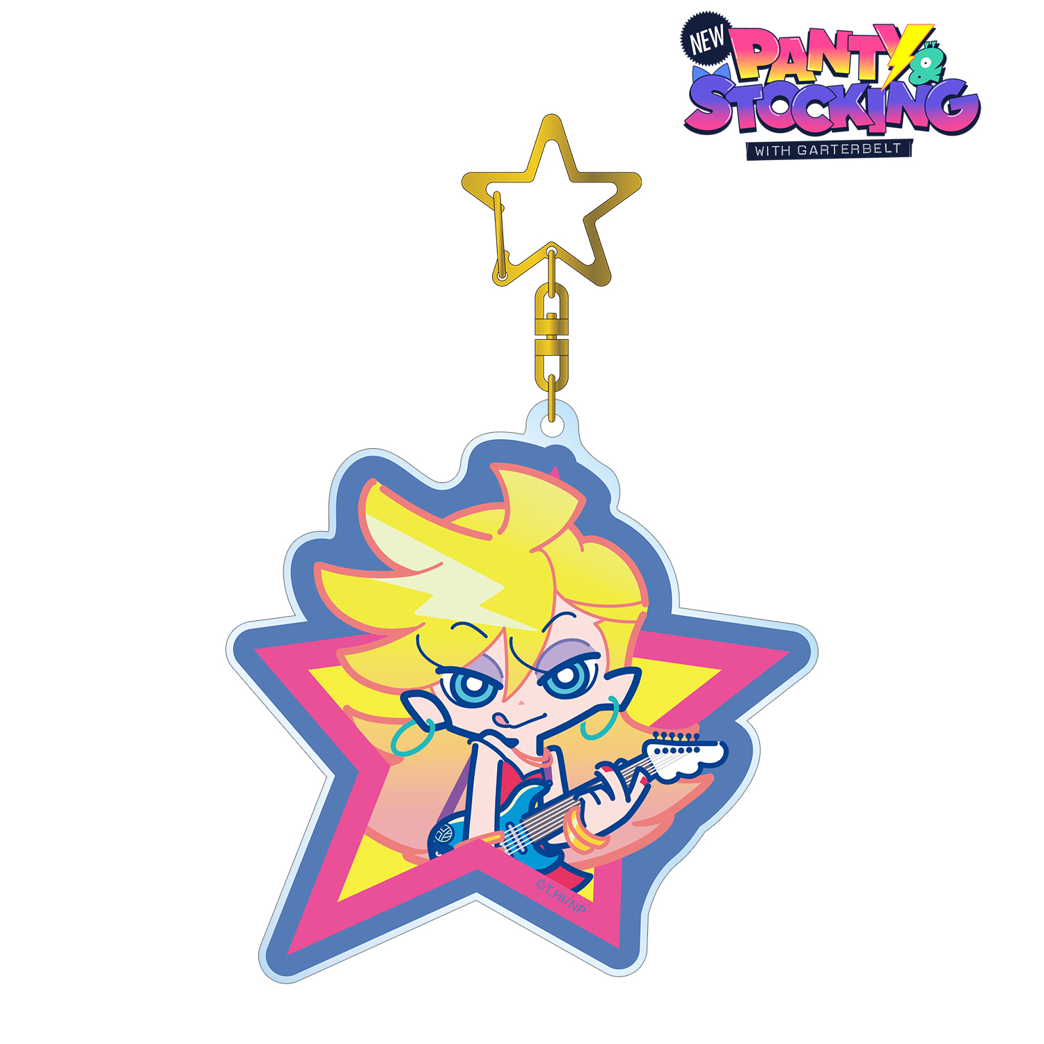 New PANTY ＆ STOCKING with GARTERBELT_F*Kaoriさんイラスト パンティ ロックver. BIGアクリルキーホルダー