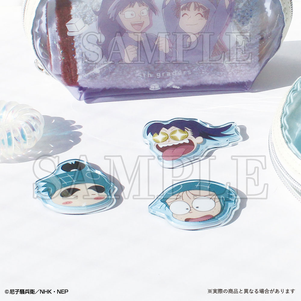 忍たま乱太郎_トレーディングアクリルマグネット-みんなであっぷっぷの