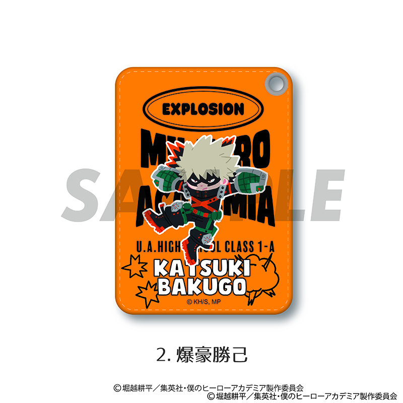 僕のヒーローアカデミア_パスケース 02.爆豪 勝己