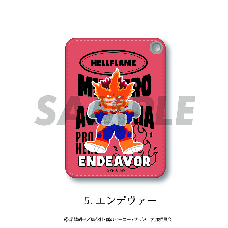 僕のヒーローアカデミア_パスケース 05.エンデヴァー