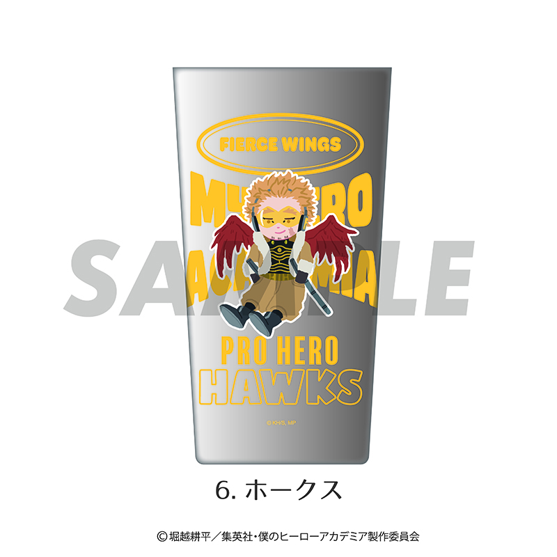 僕のヒーローアカデミア_ステンレスサーモタンブラー 06.ホークス