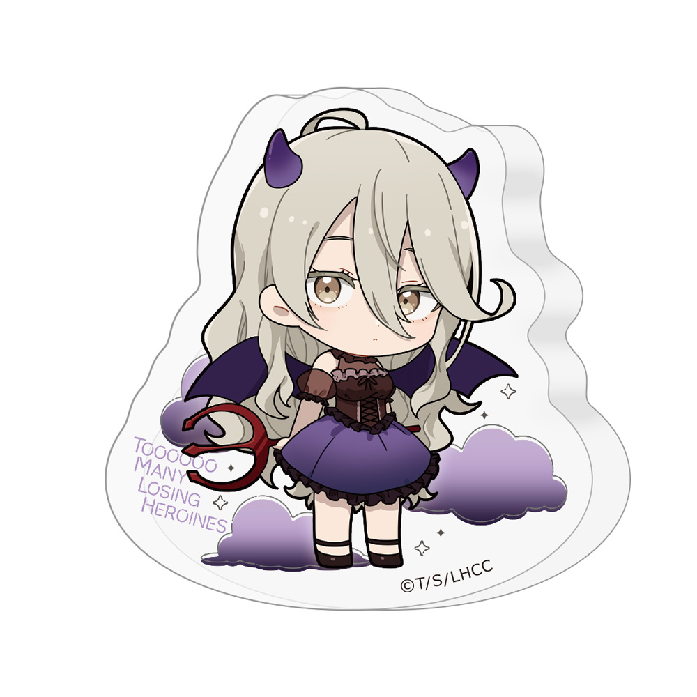 負けヒロインが多すぎる!_ダイカットアクリルブロック(志喜屋夢子/悪魔)