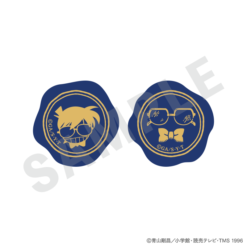 名探偵コナン_〜favorite series〜 シーリングスタンプ風ステッカーセット（江戸川コナン）