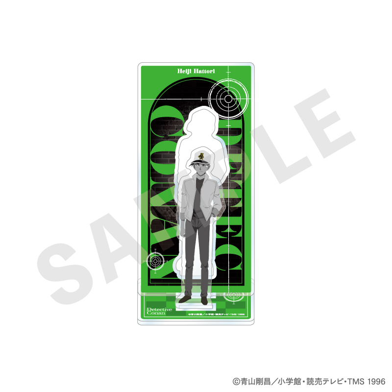 名探偵コナン_ペイントラクトシリーズ アクリルスタンド モノクロver.（服部平次）